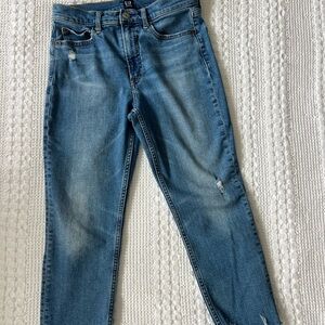GAP Classic Blue Denim Cigarette Jeans